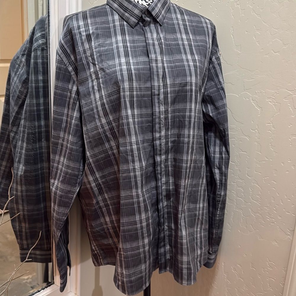 Joseph Abboud Black Long Sleeve Shirt Size Medium‎